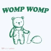 Womp Womp Funny Meme Bear Kids Long Sleeve Shirt thumb 2