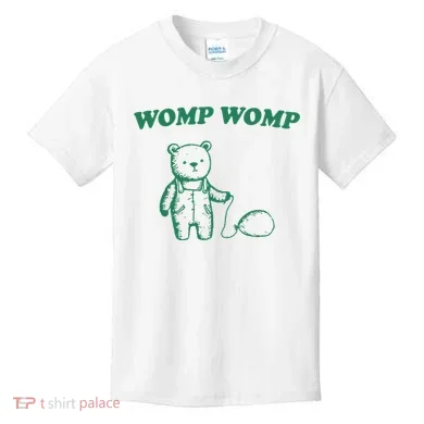 Womp Womp Funny Meme Bear Kids T-Shirt