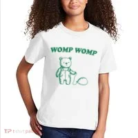 Womp Womp Funny Meme Bear Kids T-Shirt thumb 2