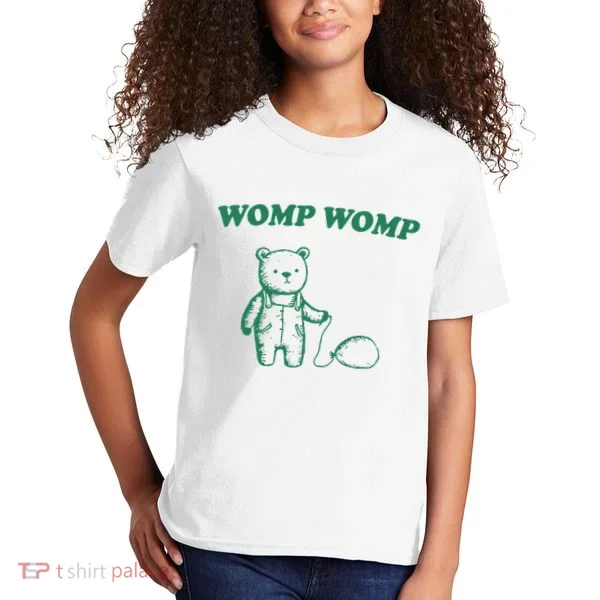 Womp Womp Funny Meme Bear Kids T-Shirt