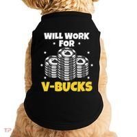 Will Work For Bucks V Gaming Gifts For Rpg Doggie Tank thumb 0