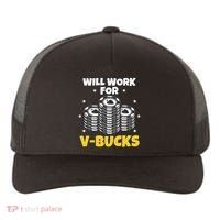 Will Work For Bucks V Gaming Gifts For Rpg Yupoong Adult 5-Panel Trucker Hat thumb 0