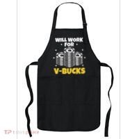 Will Work For Bucks V Gaming Gifts For Rpg Apron thumb 0