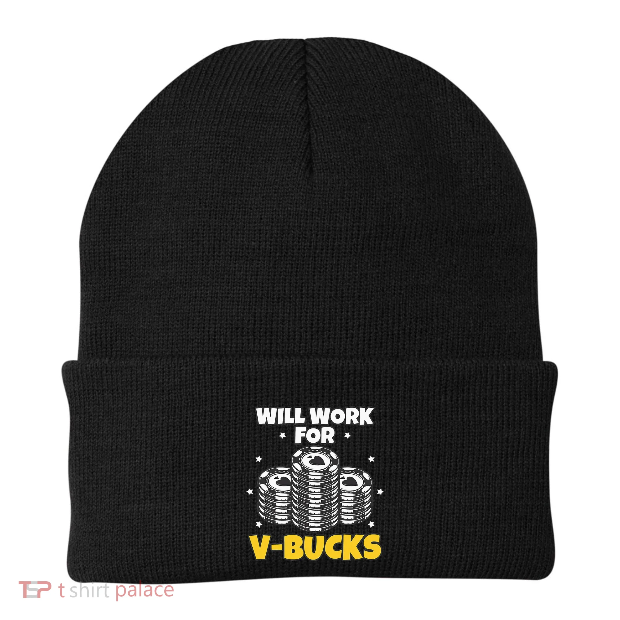 Will Work For Bucks V Gaming Gifts For Rpg Beanie