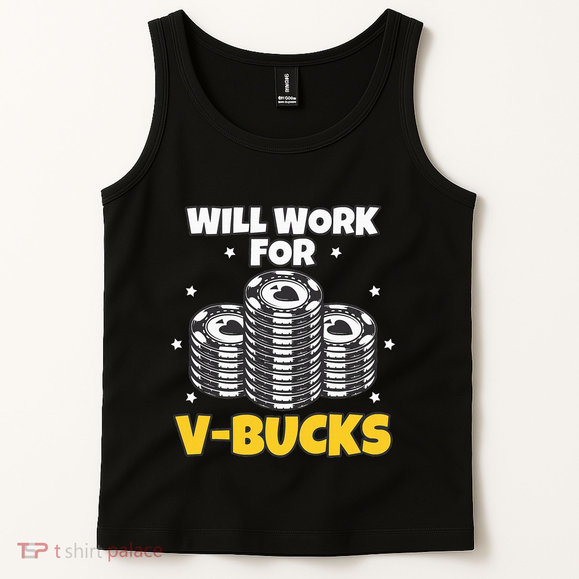Will Work For Bucks V Gaming Gifts For Rpg Tank Top