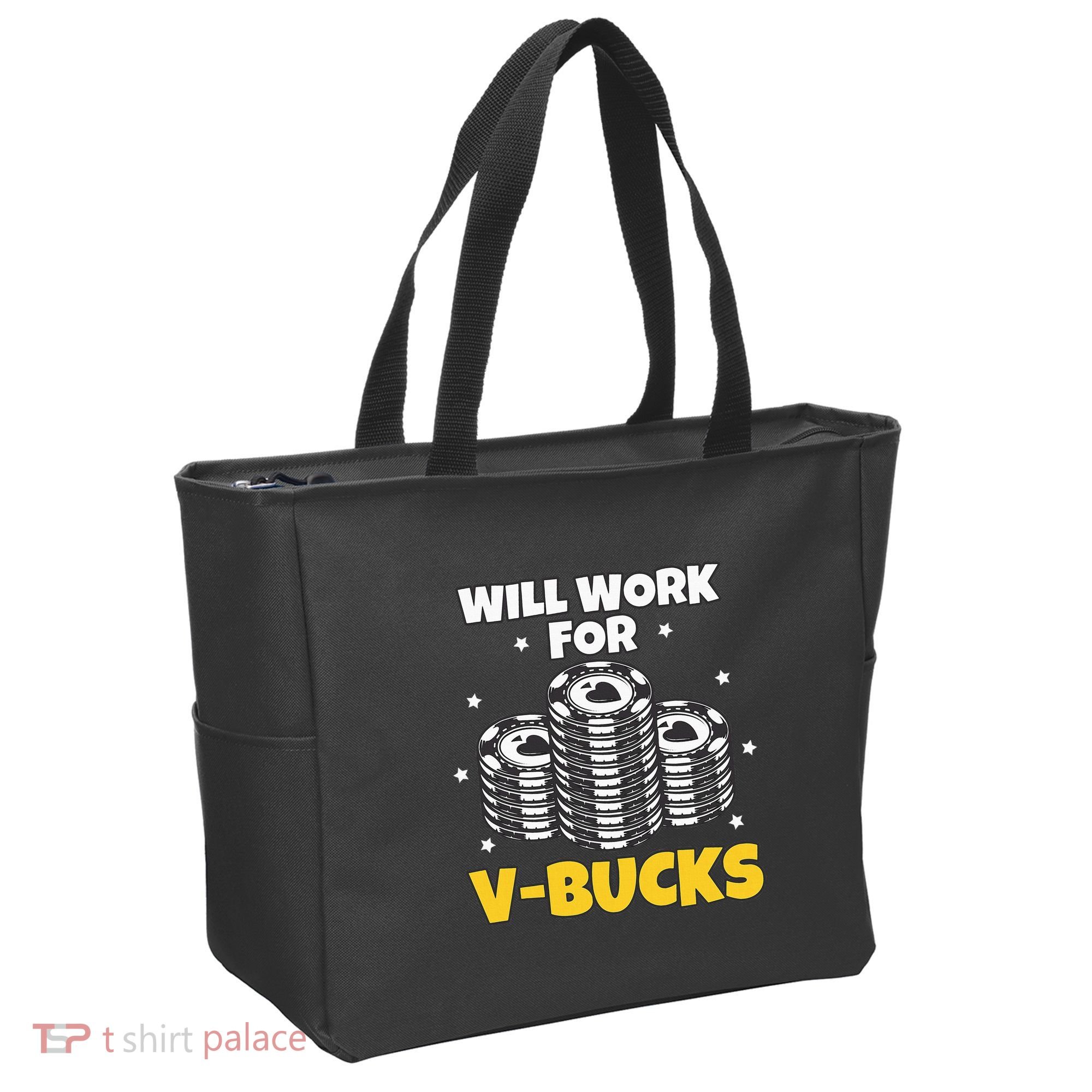 Will Work For Bucks V Gaming Gifts For Rpg Tote Bag