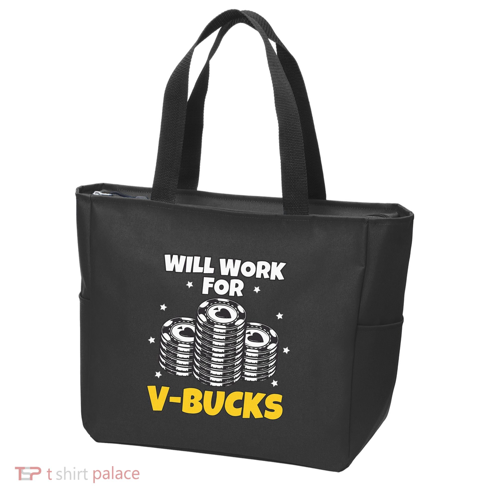 Will Work For Bucks V Gaming Gifts For Rpg Tote Bag