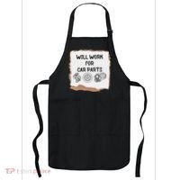 Will work for car parts car enthusiast muscle car Apron thumb 0