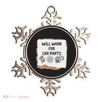 Will work for car parts car enthusiast muscle car Ornament thumb 0