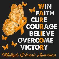 Warrior Win Faith Cure Ribbon Multiple Sclerosis Awareness Tumbler thumb 3