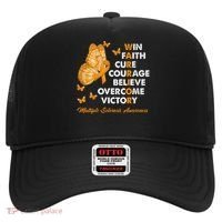Warrior Win Faith Cure Ribbon Multiple Sclerosis Awareness Hat thumb 0