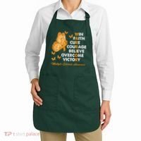 Warrior Win Faith Cure Ribbon Multiple Sclerosis Awareness Apron thumb 2