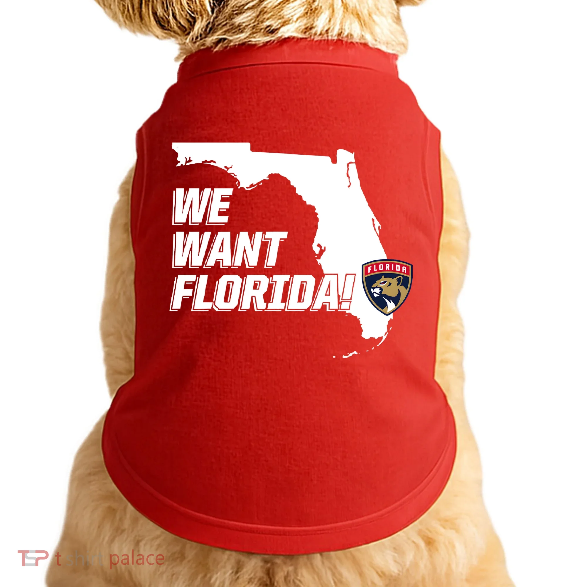 We Want Florida Doggie Tank