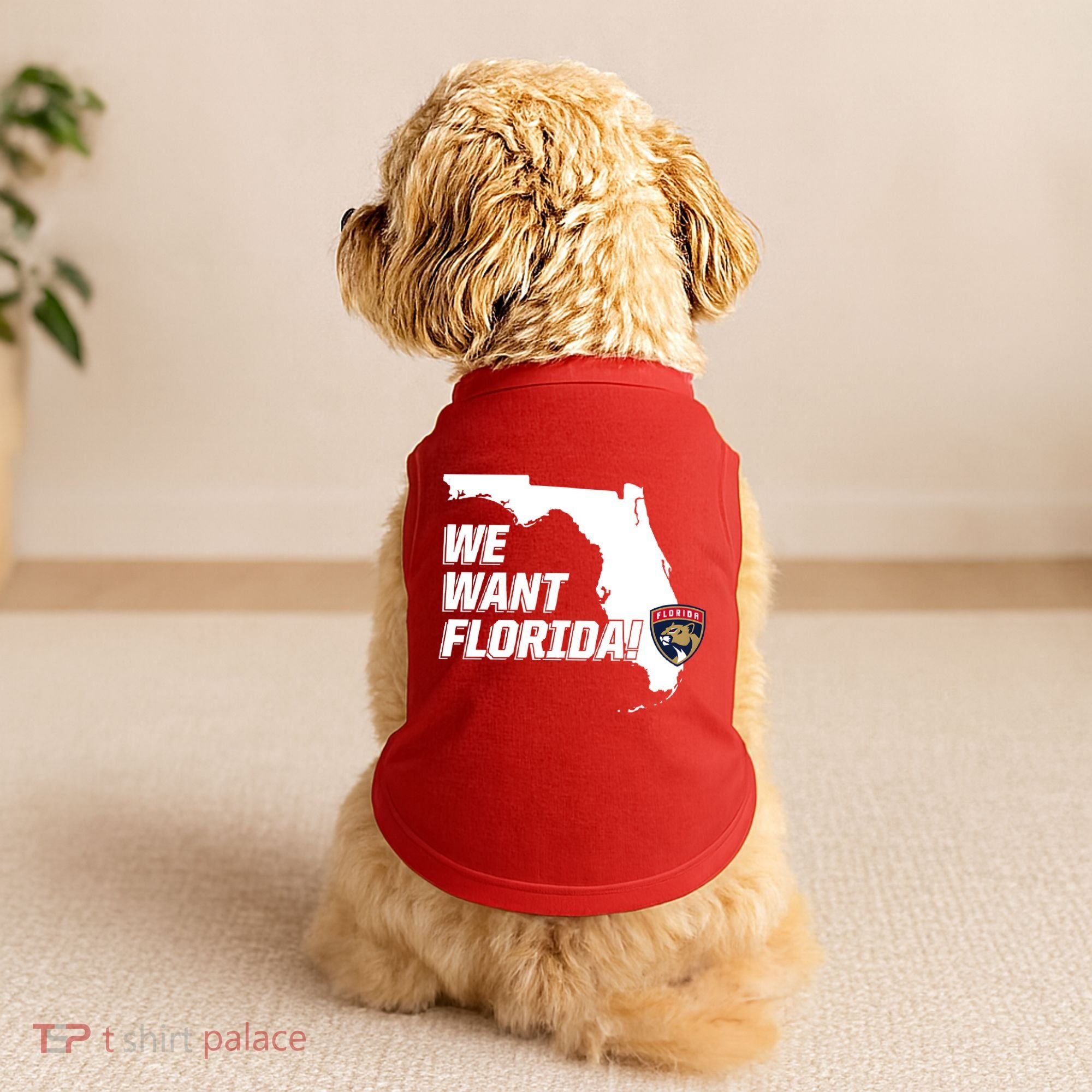 We Want Florida Doggie Tank