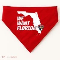 We Want Florida USA-Made Doggie Bandana thumb 0