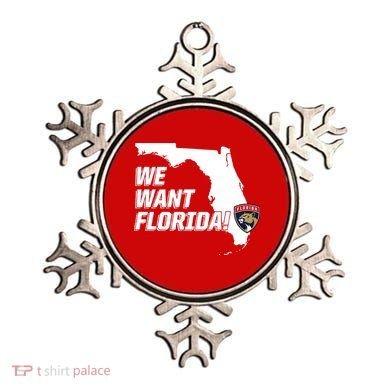 We Want Florida Ornament