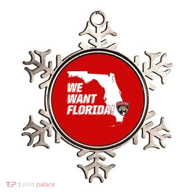 We Want Florida Ornament