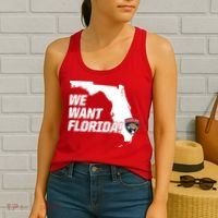 We Want Florida Women's Tank Top thumb 2