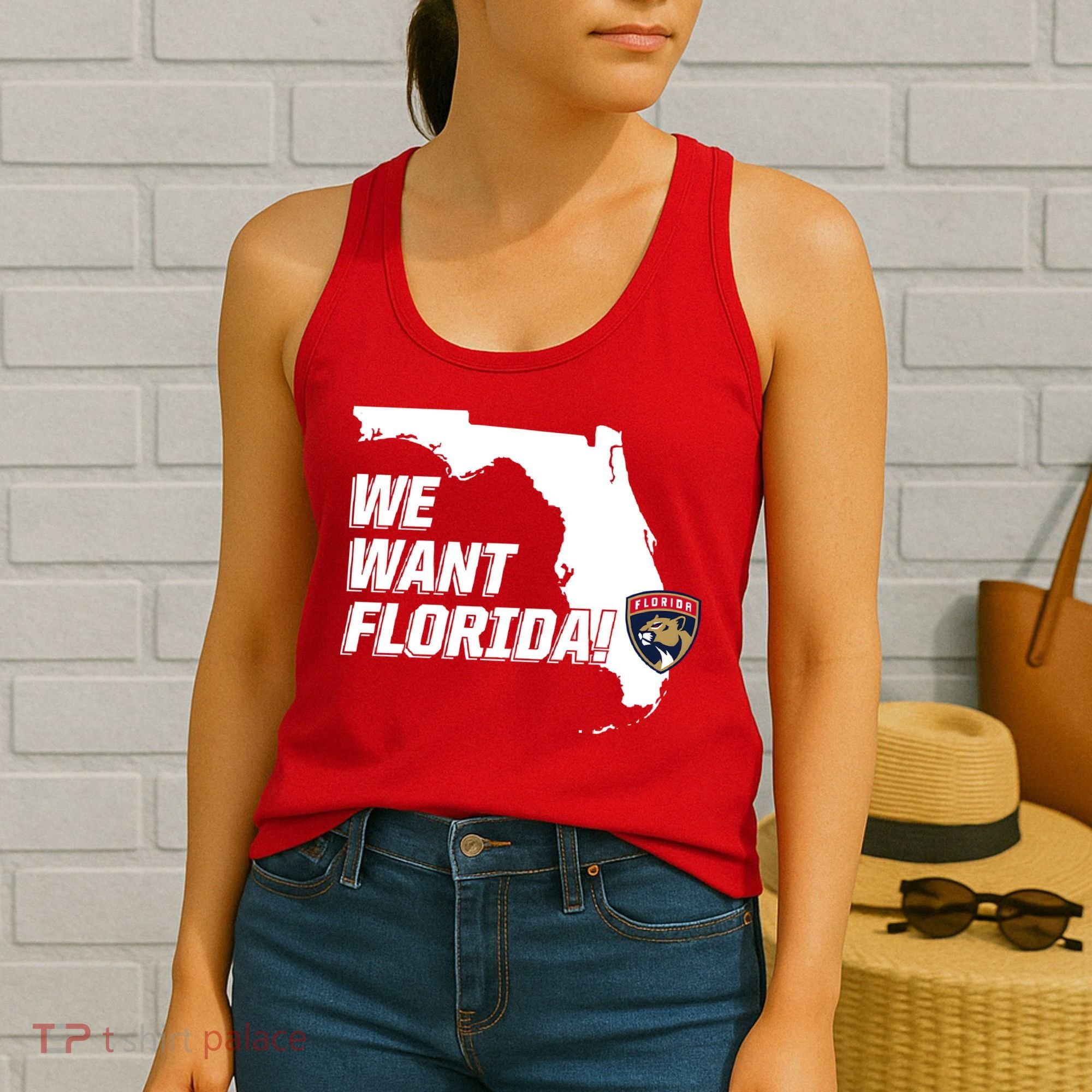 We Want Florida Women's Tank Top