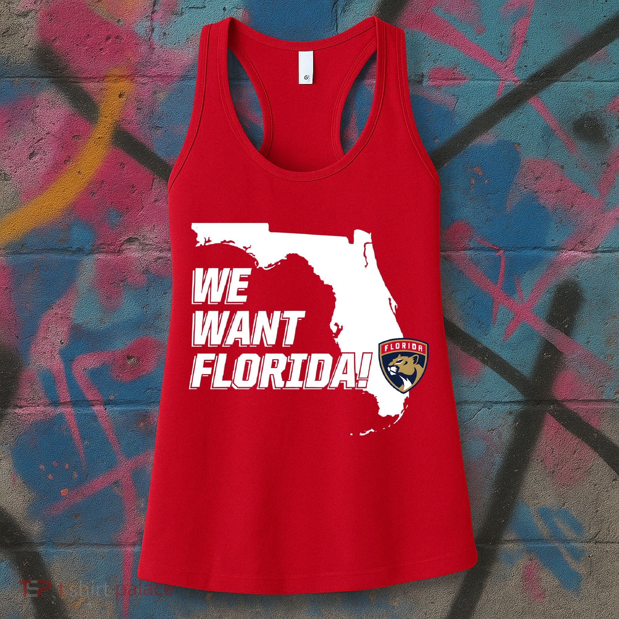 We Want Florida Women's Tank Top