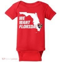 We Want Florida Baby Bodysuit thumb 0