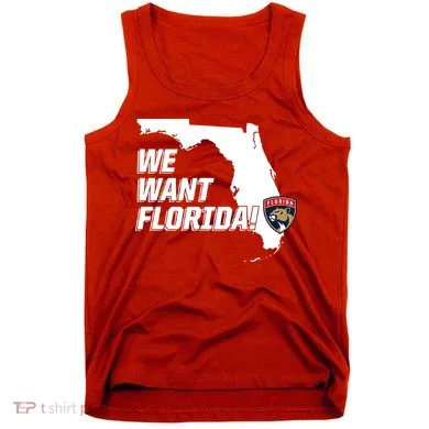 We Want Florida Tank Top