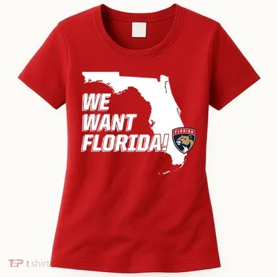 We Want Florida Women's T-Shirt