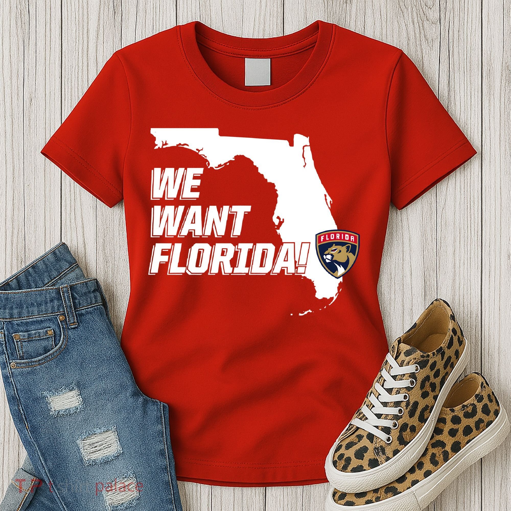 We Want Florida Women's T-Shirt