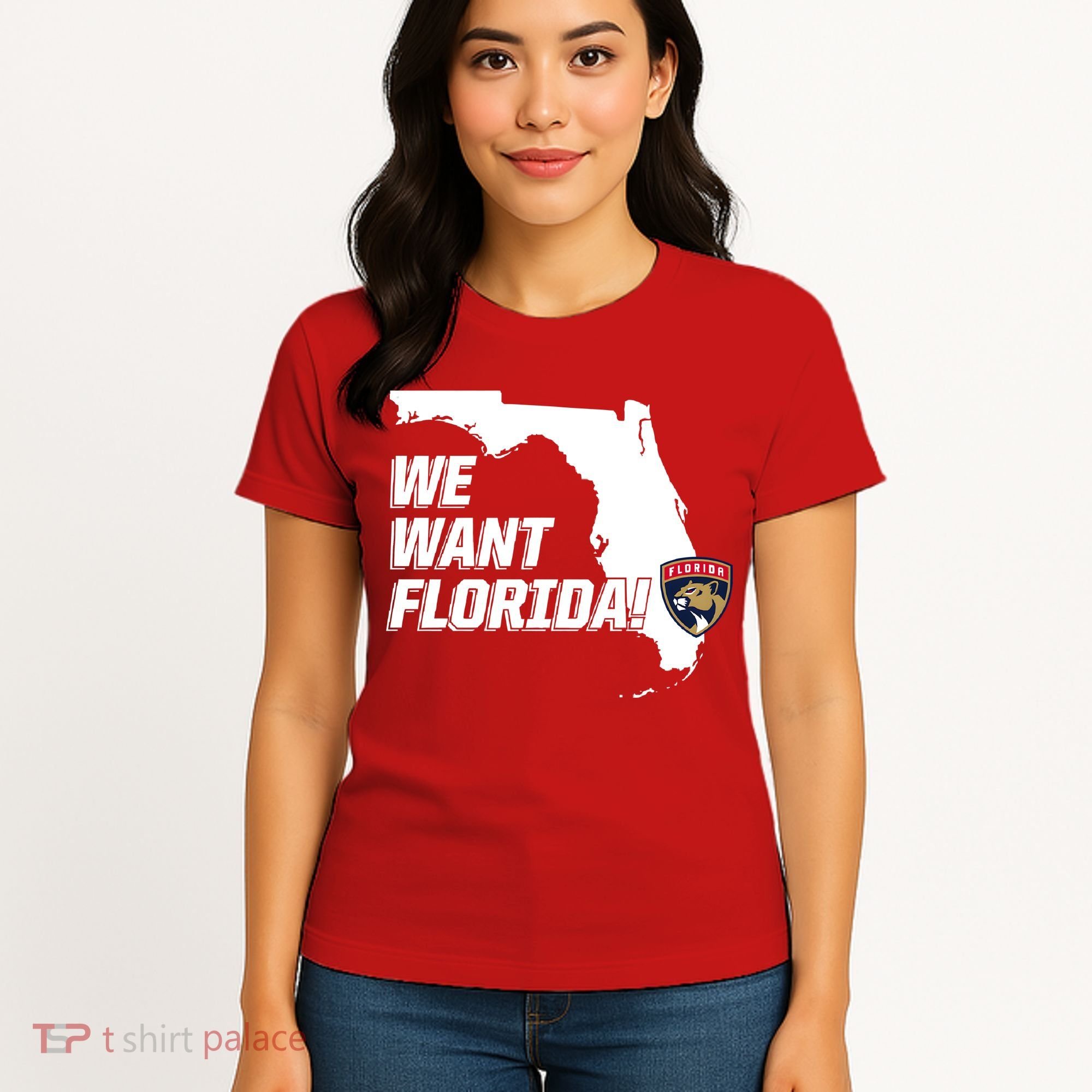 We Want Florida Women's T-Shirt
