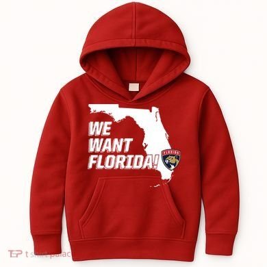 We Want Florida Kids Hoodie