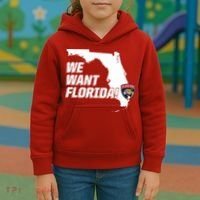We Want Florida Kids Hoodie thumb 3