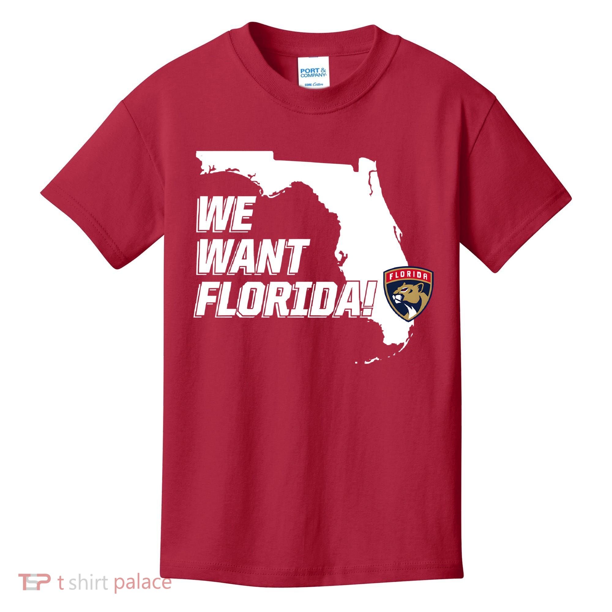 We Want Florida Kids T-Shirt