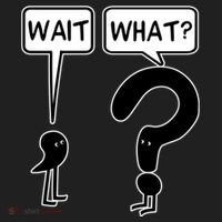 Wait What Funny Grammar Questioning Punctuation Women's Sweatshirt thumb 2