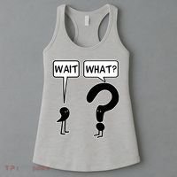 Wait What Funny Grammar Questioning Punctuation Women's Tank Top thumb 3