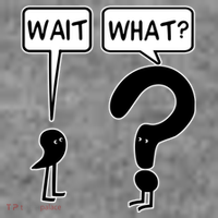 Wait What Funny Grammar Questioning Punctuation Toddler Hoodie thumb 2