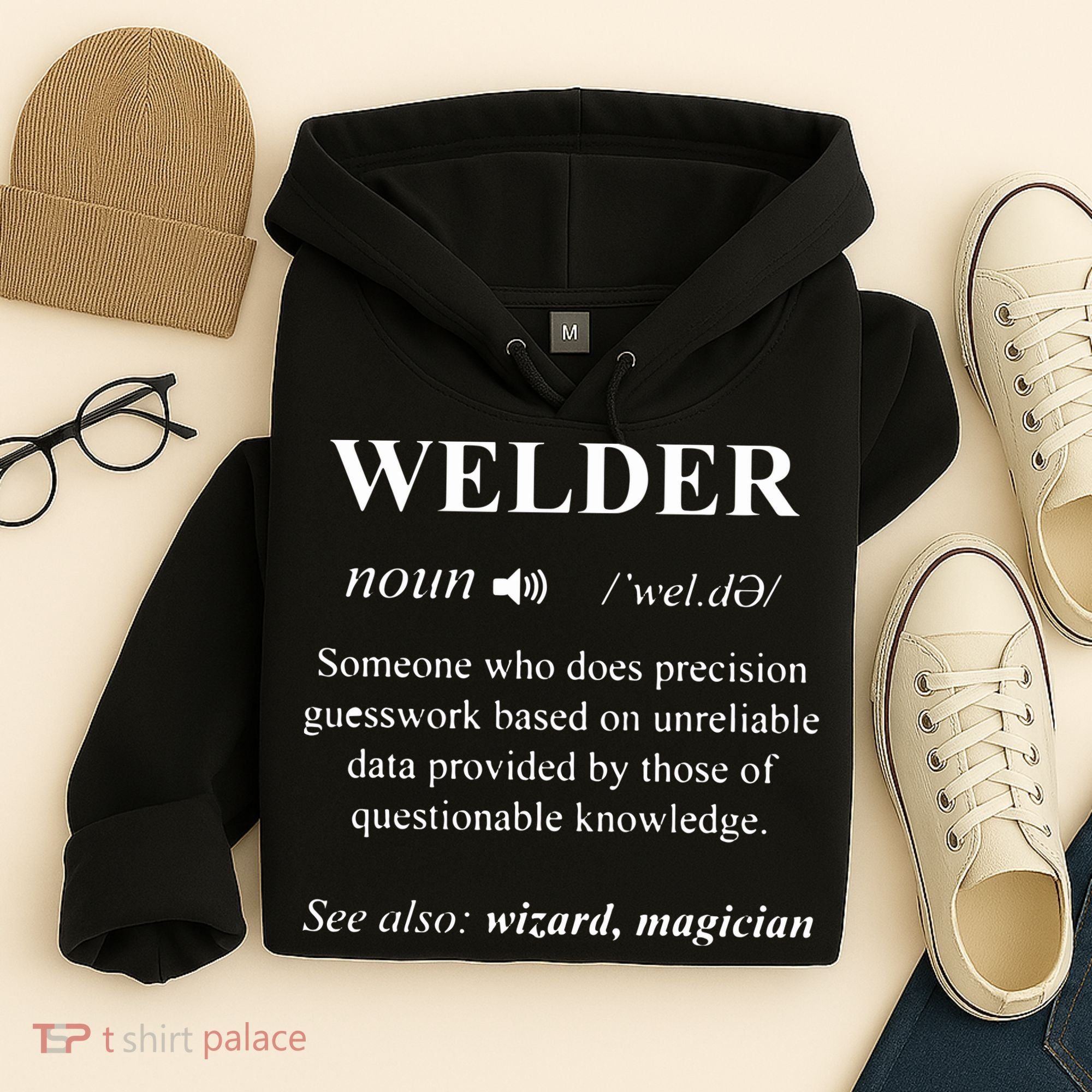Welding Welder Funny Noun Definition Weld Hoodie
