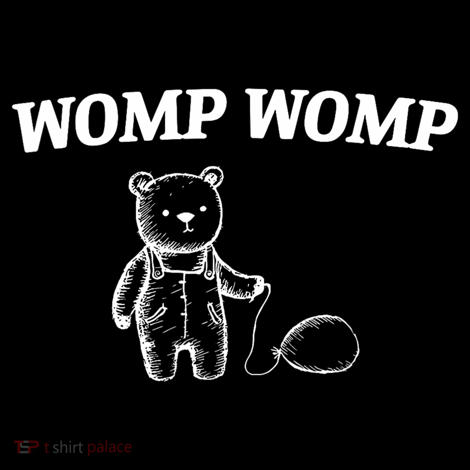 Womp Womp Funny Trending Quote Cartoon Bear Women's Hoodie