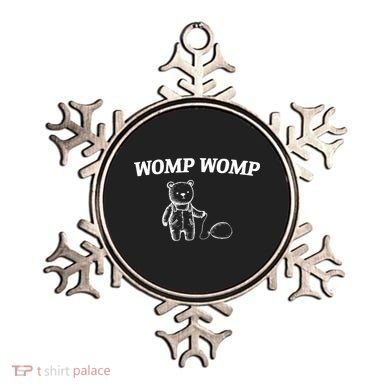 Womp Womp Funny Trending Quote Cartoon Bear Ornament