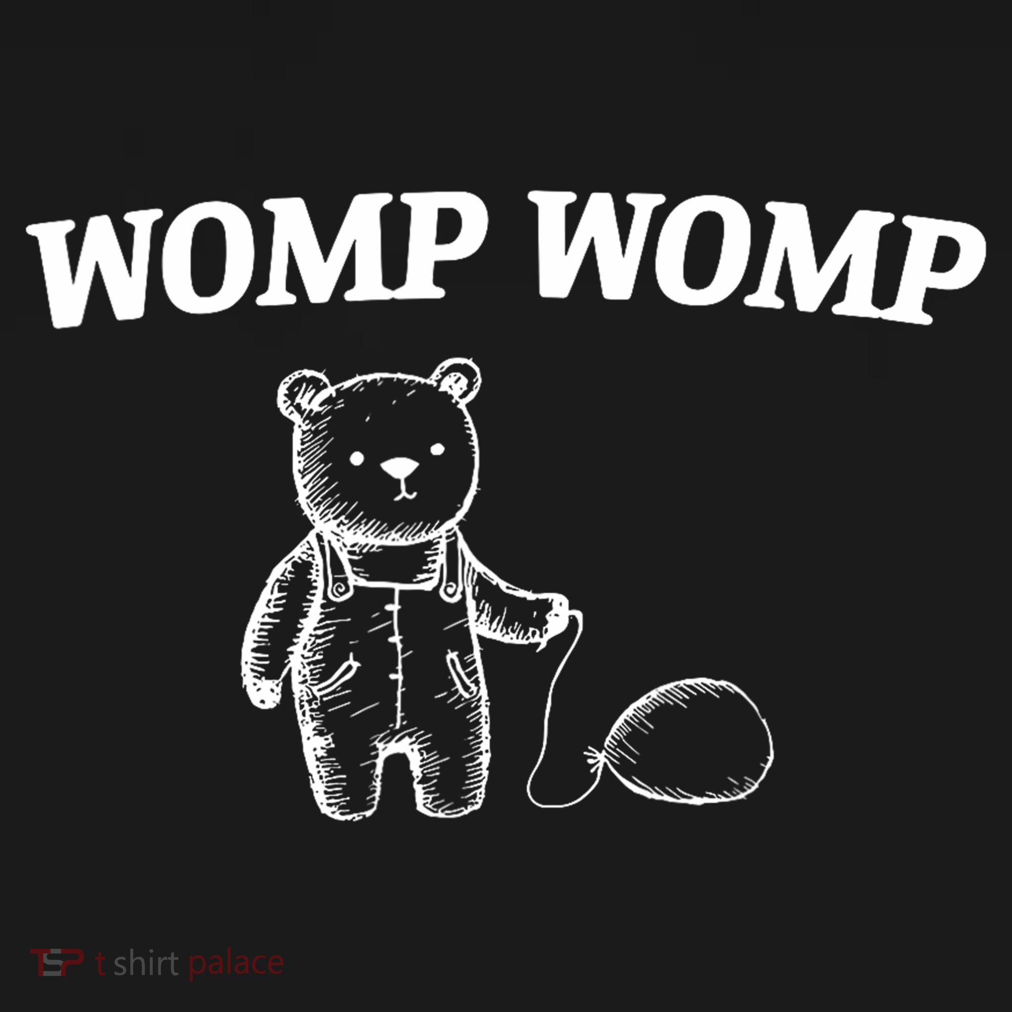 Womp Womp Funny Trending Quote Cartoon Bear Ornament