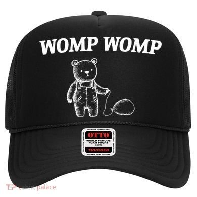 Womp Womp Funny Trending Quote Cartoon Bear Hat