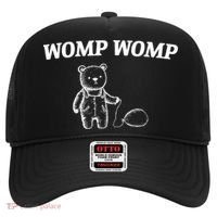 Womp Womp Funny Trending Quote Cartoon Bear Hat thumb 0