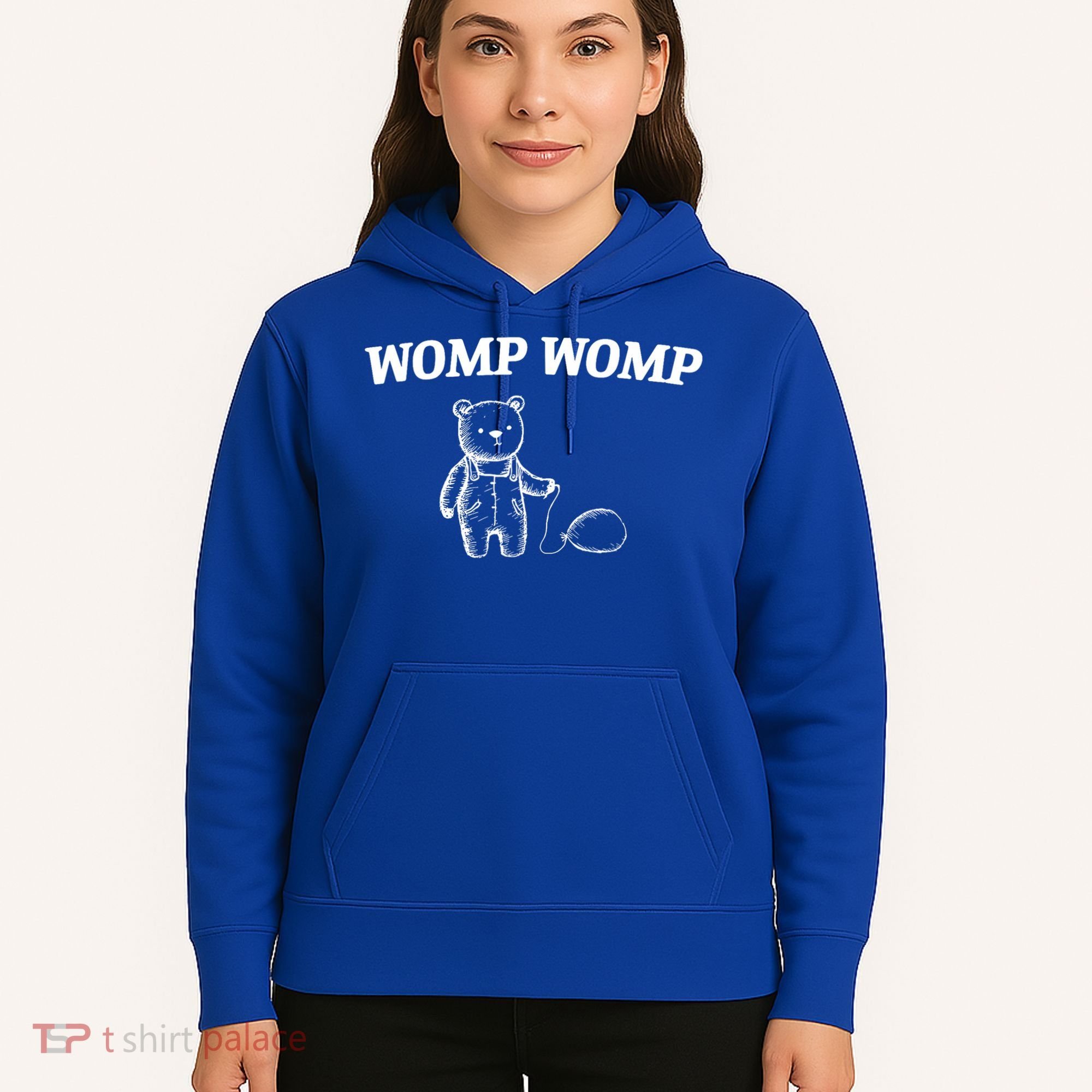 Womp Womp Funny Trending Quote Cartoon Bear Hoodie