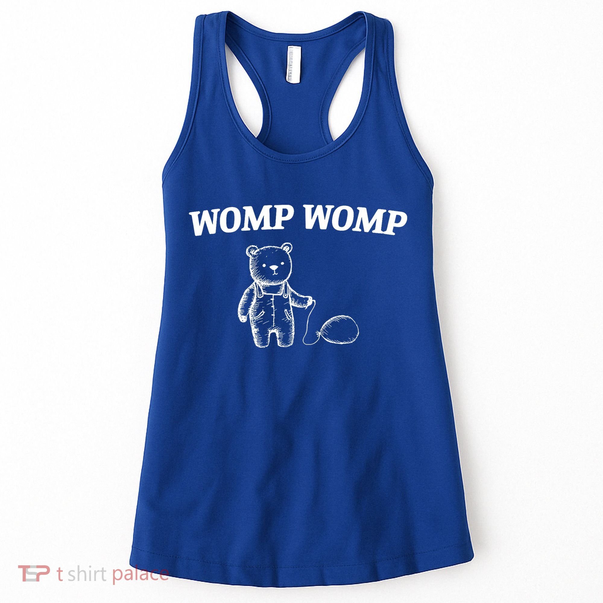 Womp Womp Funny Trending Quote Cartoon Bear Women's Tank Top