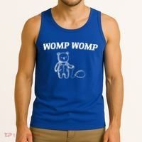 Womp Womp Funny Trending Quote Cartoon Bear Tank Top thumb 3