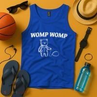 Womp Womp Funny Trending Quote Cartoon Bear Tank Top thumb 4