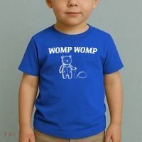 Womp Womp Funny Trending Quote Cartoon Bear Toddler T-Shirt thumb 2