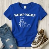 Womp Womp Funny Trending Quote Cartoon Bear Women's T-Shirt thumb 3