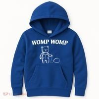 Womp Womp Funny Trending Quote Cartoon Bear Kids Hoodie thumb 0