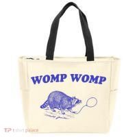 Womp Womp Funny Retro Raccoon Tote Bag thumb 0