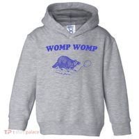 Womp Womp Funny Retro Raccoon Toddler Hoodie thumb 0